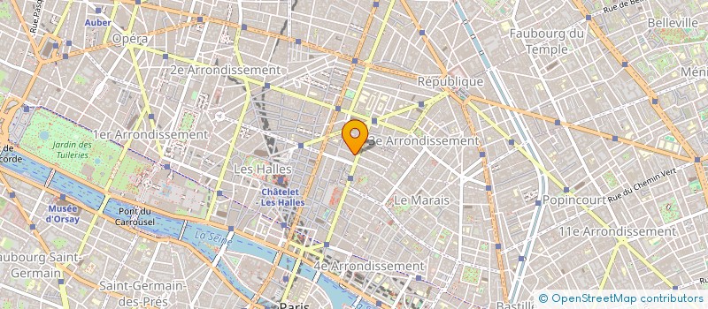 localisation de l'entreprise SCI HUI-HUANG  PARIS