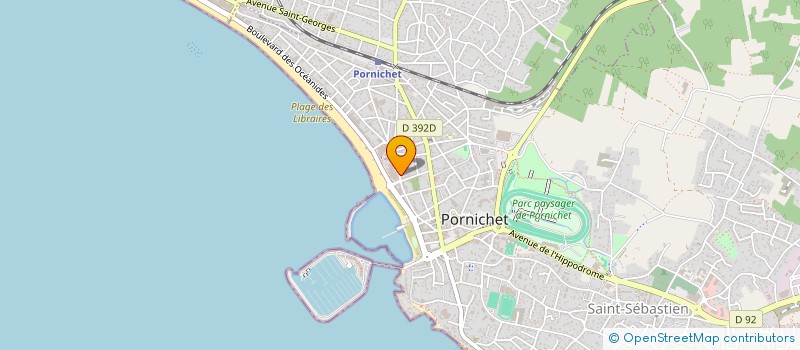 localisation de l'entreprise SCI HUIBAN à PORNICHET