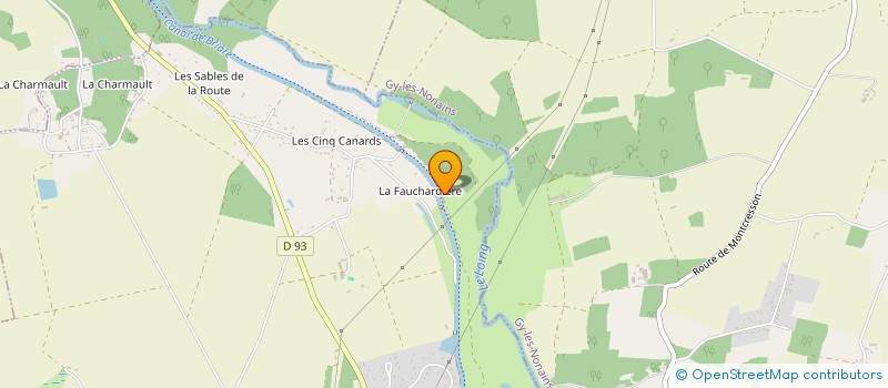 localisation de l'entreprise SCI HUILLARD à CHEVILLON-SUR-HUILLARD