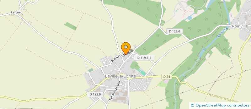 localisation de l'entreprise SCI HUISSIER à BEVILLE LE COMTE
