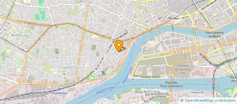 localisation de l'entreprise SCI HUIT AREGNAUDEAU à NANTES