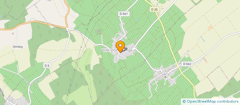 localisation de l'entreprise SCI HUJUIMO  VILLE-DOMMANGE