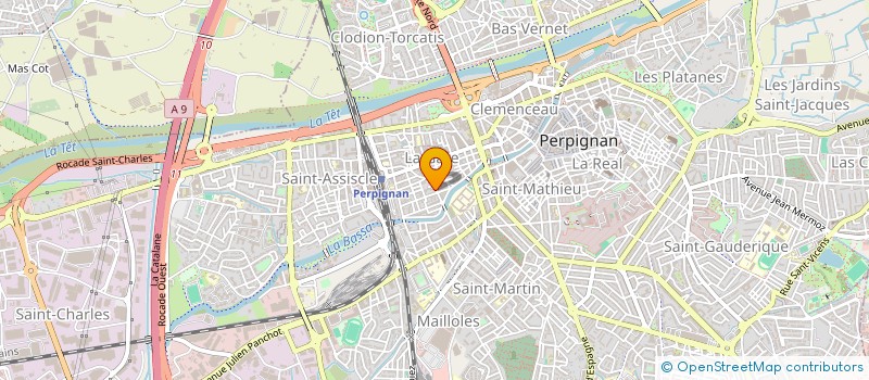 localisation de l'entreprise SCI HUKAN à PERPIGNAN