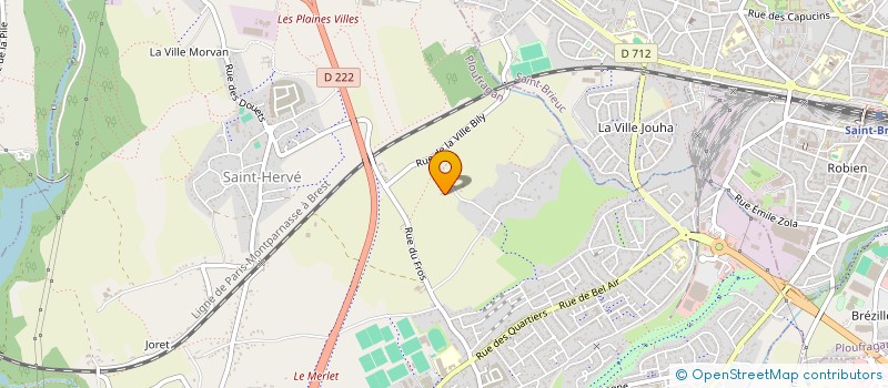 localisation de l'entreprise SCI HULESIAR  PLOUFRAGAN