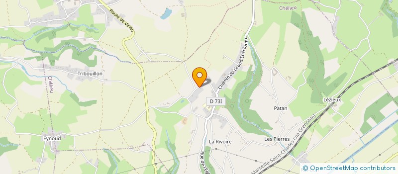 localisation de l'entreprise SCI HULINAGO  CHELIEU