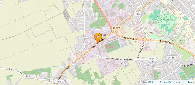 localisation de l'entreprise SCI HULIS  SAINT-ANDRE-LES-VERGERS