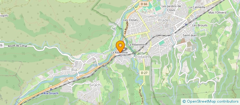 localisation de l'entreprise SCI HULLO  RIA-SIRACH