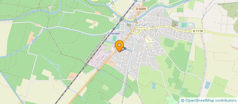 localisation de l'entreprise SCI  HULO  COURSAN