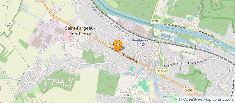 localisation de l'entreprise SCI HULSEV  SAINT-FARGEAU-PONTHIERRY