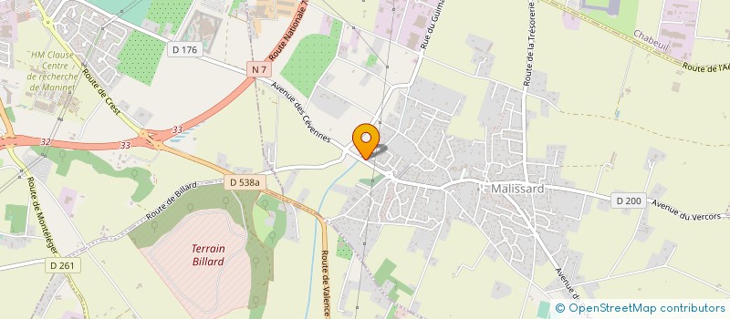 localisation de l'entreprise SCI HULULU  UPIE