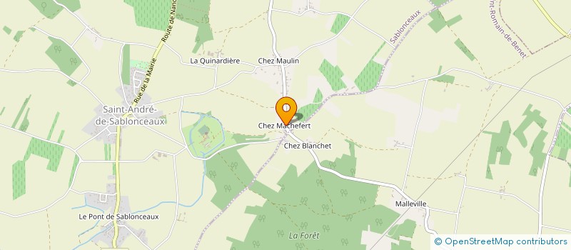 localisation de l'entreprise SCI HUMAPAKA  LE GUA