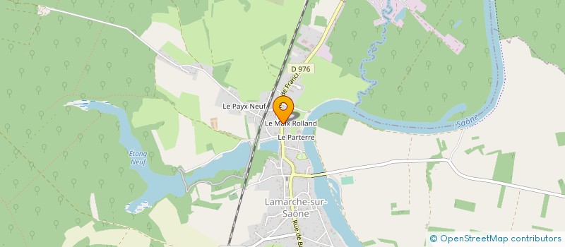 localisation de l'entreprise SCI HUMBERT  LAMARCHE-SUR-SAONE