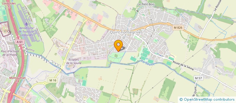 localisation de l'entreprise SCI HUMBERT  BAGNERES-DE-BIGORRE