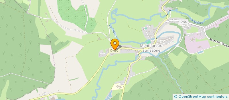 localisation de l'entreprise SCI HUMBERT IMMOBILIER  MONTHUREUX-SUR-SAONE