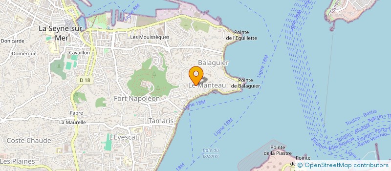 localisation de l'entreprise SCI HUMBERVILLE à LA SEYNE-SUR-MER