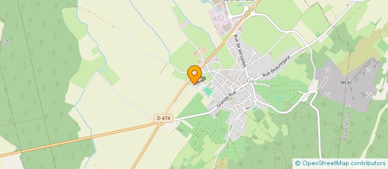 localisation de l'entreprise SCI HUMBLOT-BERNIER  GY