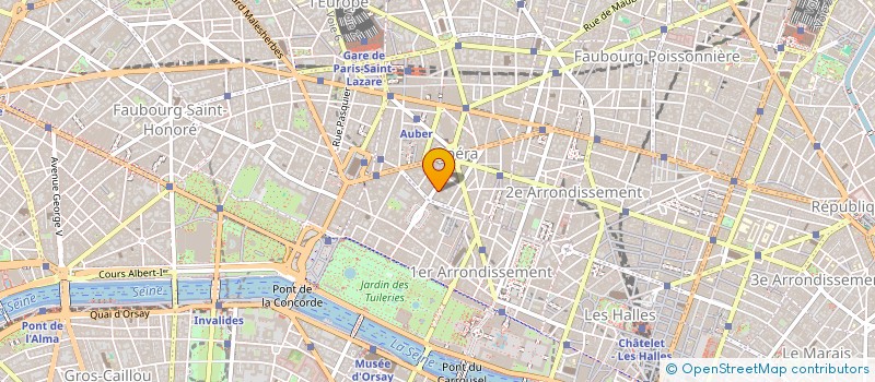 localisation de l'entreprise SCI HUME  PARIS