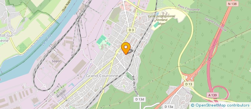 localisation de l'entreprise SCI HUMIASIS  GRAND-COURONNE