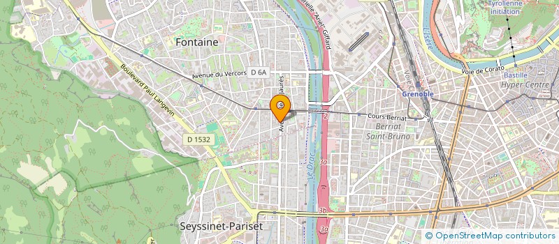localisation de l'entreprise SCI HUMO  FONTAINE