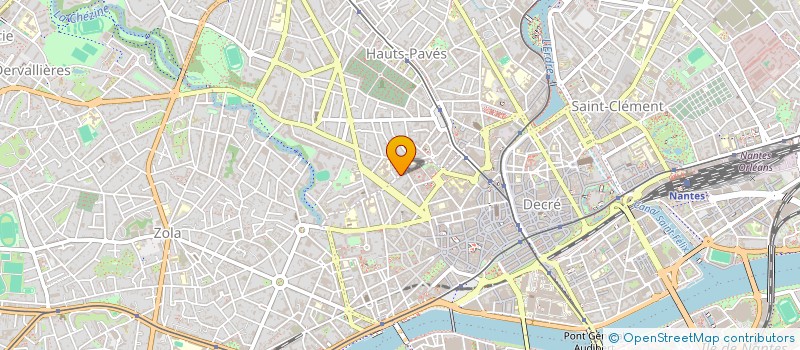 localisation de l'entreprise SCI HUNAULT à NANTES