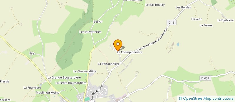 localisation de l'entreprise SCI HUNAY à CETON