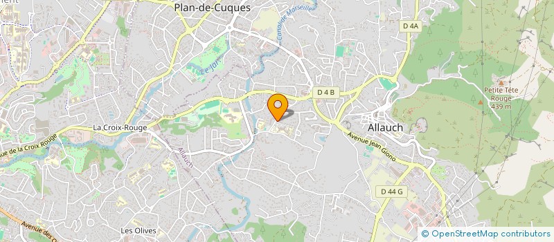 localisation de l'entreprise SCI HUNCHO  ALLAUCH