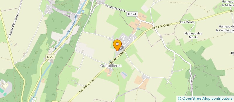 localisation de l'entreprise SCI HUNI  GOUPILLIERES