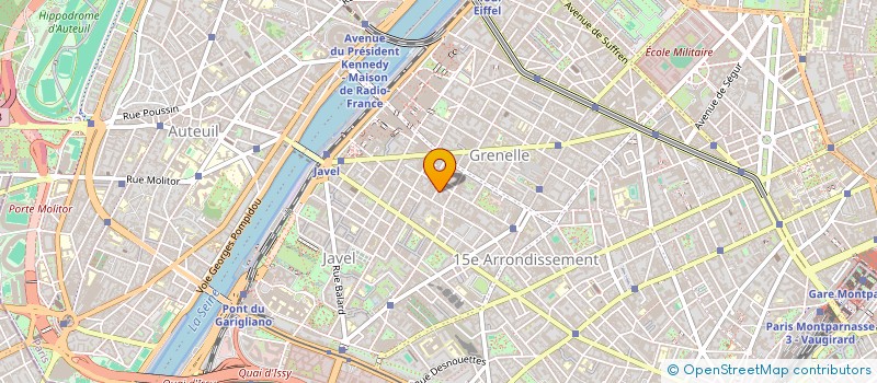 localisation de l'entreprise SCI HUNI  PARIS