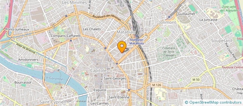 localisation de l'entreprise SCI HUNTVALLEY à TOULOUSE