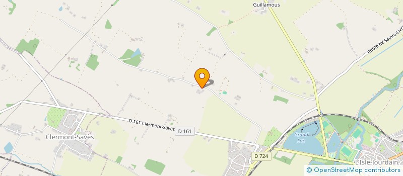 localisation de l'entreprise SCI HUONG II  L'ISLE-JOURDAIN