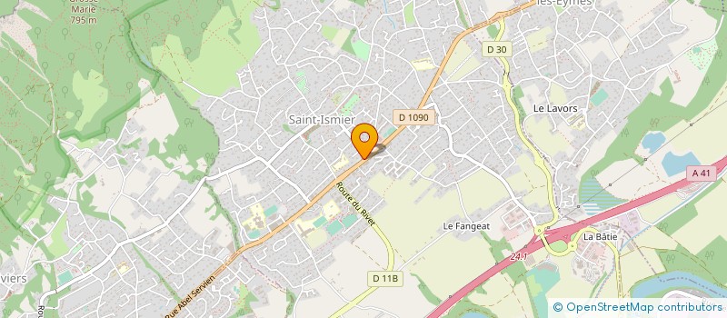 localisation de l'entreprise SCI HUPILU  SAINT-NAZAIRE-LES-EYMES