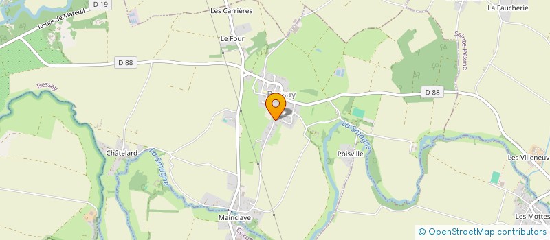 localisation de l'entreprise SCI HURAUX  MAREUIL-SUR-LAY-DISSAIS