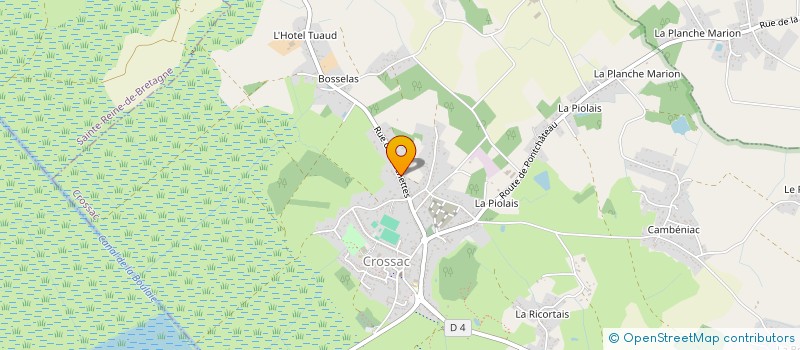 localisation de l'entreprise SCI HURE  CROSSAC