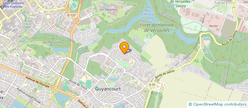 localisation de l'entreprise SCI HURGON DELAMBRE  GUYANCOURT