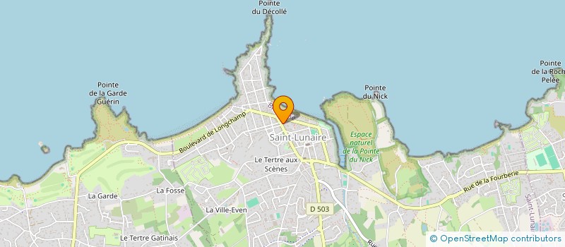localisation de l'entreprise SCI HURIAUX NICOLAS  SAINT-LUNAIRE