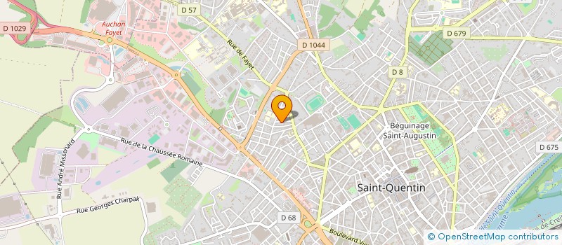 localisation de l'entreprise SCI HURIEZ NT à SAINT-QUENTIN