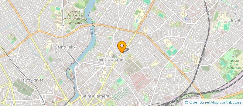 localisation de l'entreprise SCI HURLEVENT à NANTES
