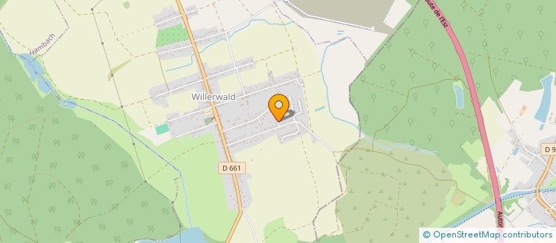 localisation de l'entreprise SCI HURLEVENT  WILLERWALD