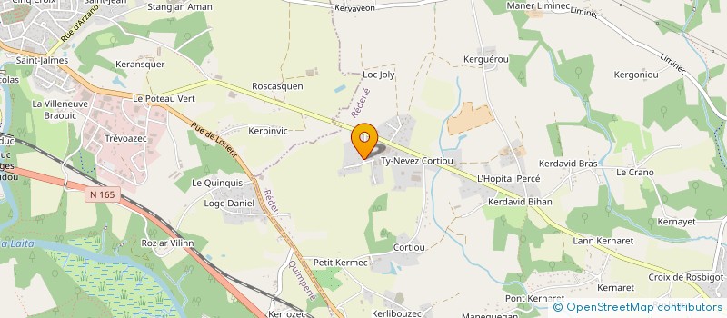 localisation de l'entreprise SCI HURST DE PEN QUELEN  REDENE