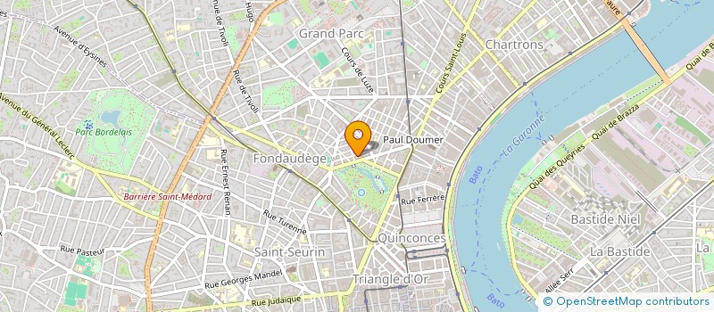 localisation de l'entreprise SCI HURTREL  BORDEAUX