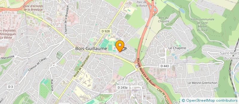 localisation de l'entreprise SCI HUSELIM à BOIS-GUILLAUME