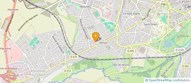 localisation de l'entreprise SCI HUSSON à CAEN