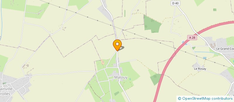 localisation de l'entreprise SCI HUSSON  MALOUY