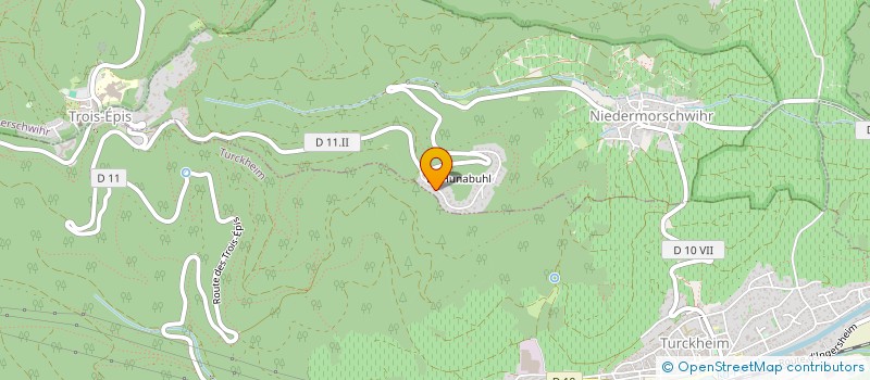 localisation de l'entreprise SCI HUSSY  NIEDERMORSCHWIHR