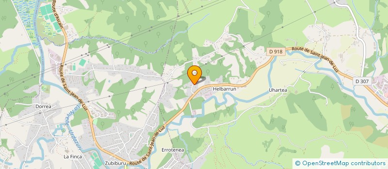 localisation de l'entreprise SCI HUVE  SAINT-PEE-SUR-NIVELLE