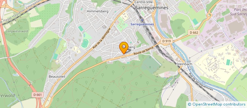 localisation de l'entreprise SCI HV IMMO  WIESVILLER