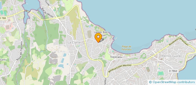 localisation de l'entreprise SCI HVH  PERROS-GUIREC