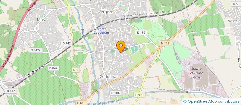 localisation de l'entreprise SCI HY THREE BROTHERS  CODOGNAN