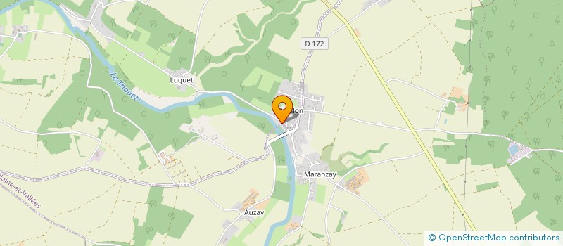 localisation de l'entreprise SCI HYDRA à THOUARS