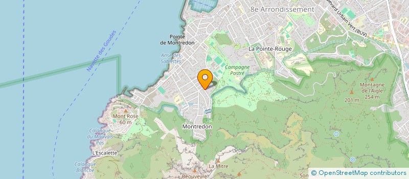 localisation de l'entreprise SCI HYDRA à MARSEILLE